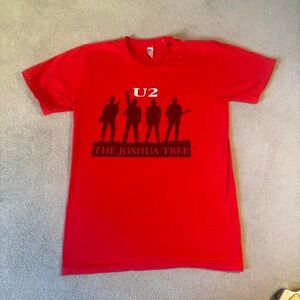 Red‎ U2 The Joshua Tree band T
